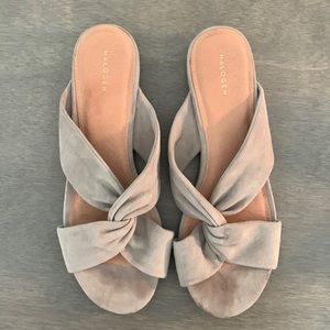 Halogen suede sandals